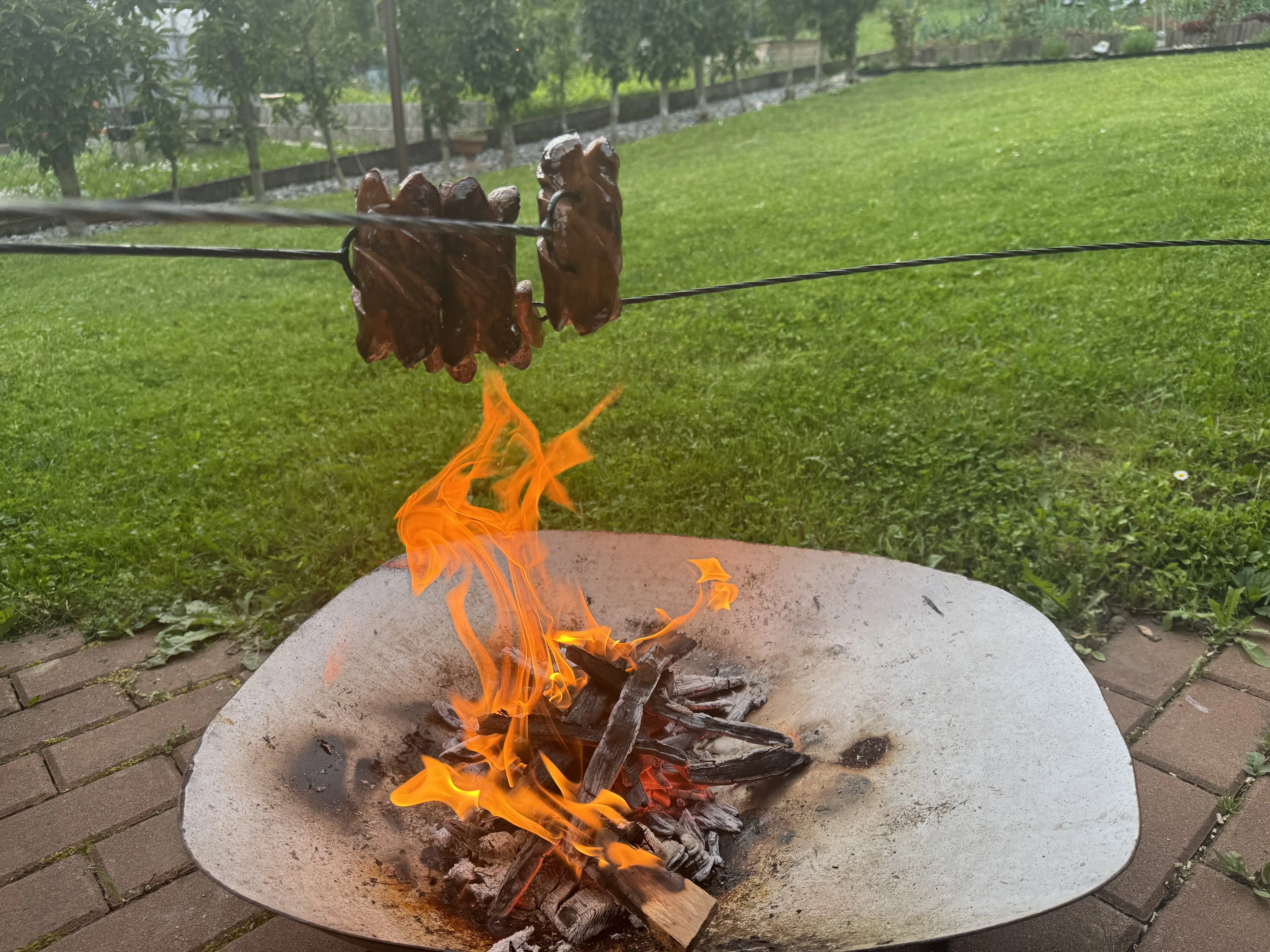 Opekanie špekačiek